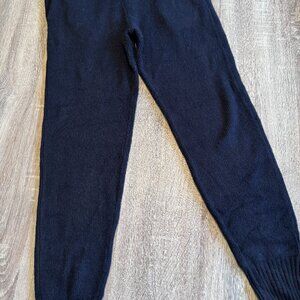 Abercrombie & Fitch Women's Fuzzy Ribbed Knit Pull On Joggers Size S